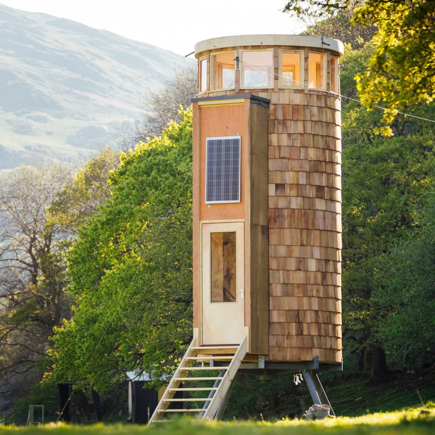 8 Winning Tinny Houses In Wales - Little Dragon by Barton Willmore Architects - Image From dezeen.com
