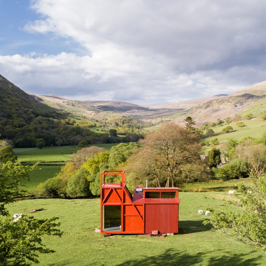 8 Winning Tiny Houses In Wales -Miner's Legend By How About Studio - Image From dezeen.com