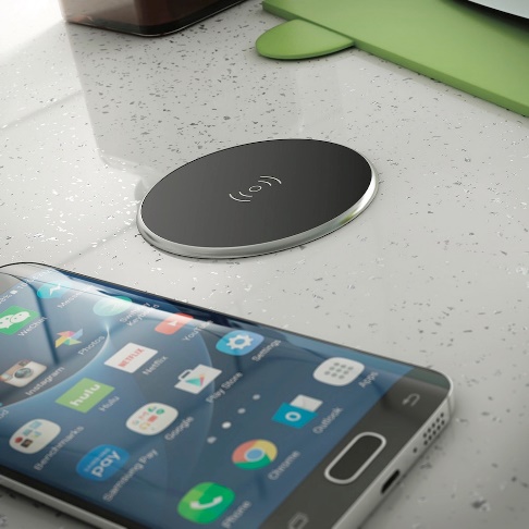 Space And Stress Saving Kitchen Gadgets - Wireless Charging Port