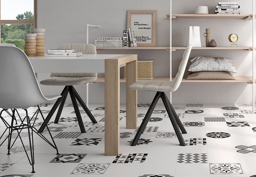 How To Maximise A small Space With Clever Floor Tile Tricks