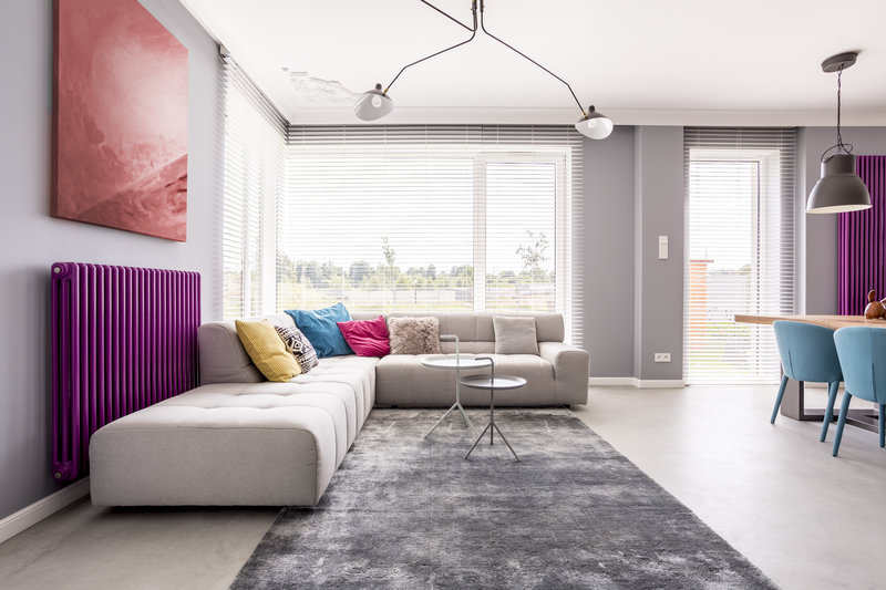 Top Tips For Painting Your Radiator - Purple Radiator