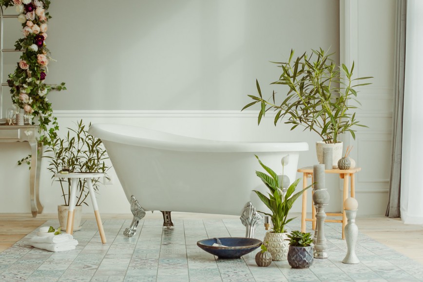 5 Botanical Looks For Your Bathroom